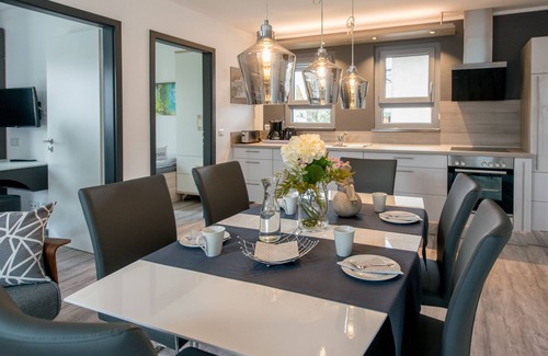 Bensheim Copropriété | Nouvel appartement avec loggia sud pour 3-5 personnes à Bensheim