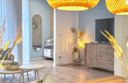 Andreasvorstadt Appartement | Design Apartments Erfurt City - Terrasse - Streaming - Privatparkplatz - Klinikum - Uni - zentral
