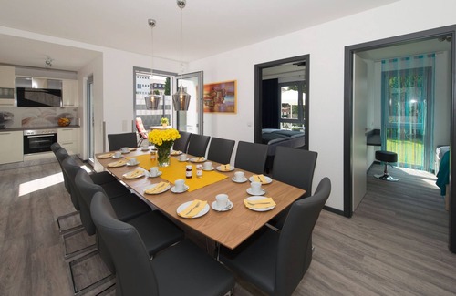 Bensheim Copropriété | Appartement de jardin sans obstacles avec 2 chambres séparées à Bensheim