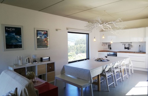 Valdovino Maison | Maison d´architecte neuve avec vue sur la plage de Pantín
