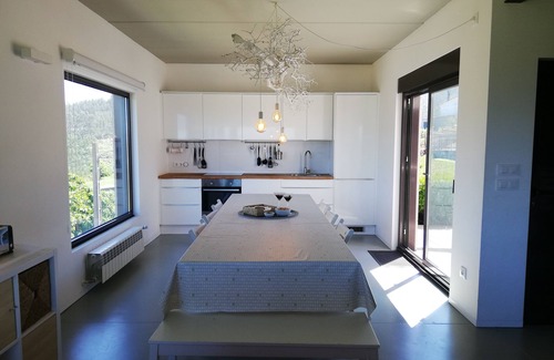 Valdovino Maison | Maison d´architecte neuve avec vue sur la plage de Pantín