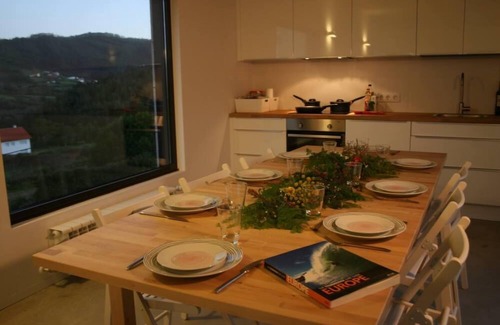 Valdovino Maison | Maison d´architecte neuve avec vue sur la plage de Pantín
