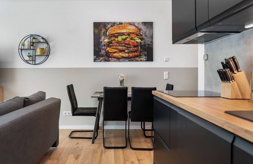 Schkeuditz Appartement | Design luxury, fully equipped, 30min Leipzig Hbf RK9