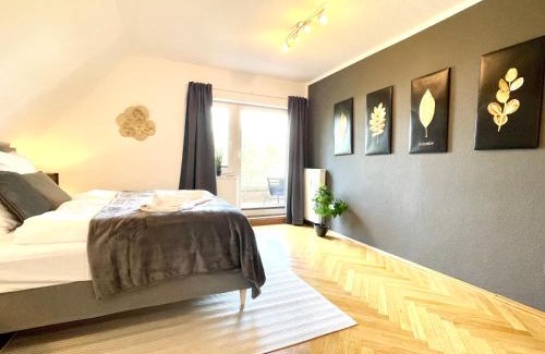 Radio Bremen Appartement | Design Maisonette I Kamin I 10 Personen I Netflix