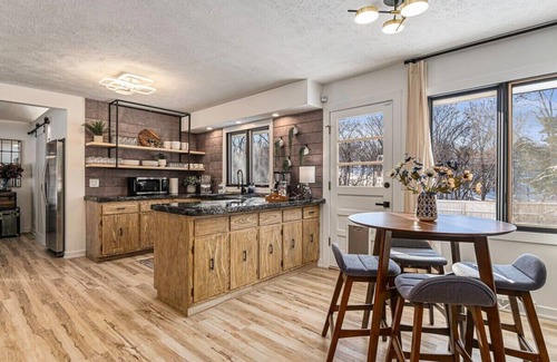 West Omaha Maison | Luxury Designer Home, Theatre, Games & BBQ Grill!