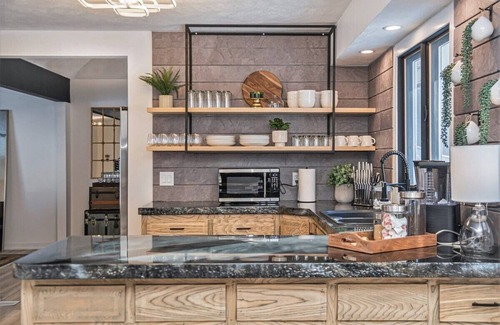 West Omaha Maison | Luxury Designer Home, Theatre, Games & BBQ Grill!