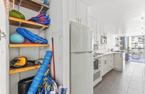 Waikiki Appartement | Designer Studio | Heart of Waikiki | Walk Everywhere