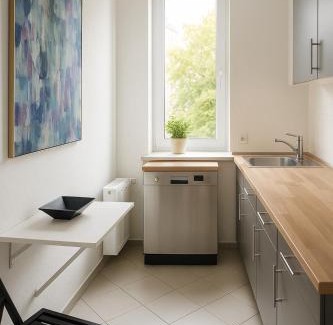 Offenbach am Main Appartement | Designer Wohnung zum Relaxen 15 min Airport und Parkplatz