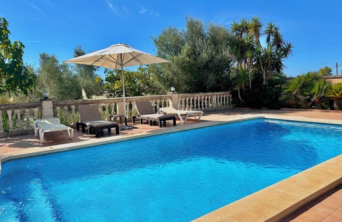 Sineu Maison | Détaché Finca, piscine privée, vue panoramique, Internet, situé à la lisière du village