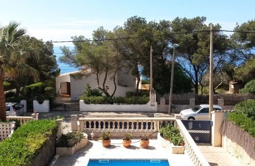 Cala Pi Maison | DHH avec vue fantastique sur la mer, terrasse sur le toit, piscine privée, DSL, WiFi, climatisation