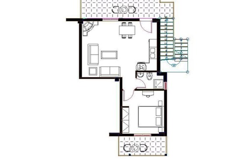 Sarakiniko Appartement | Diakopto en bord de mer, confortable appartement d'une chambre (Punda Beach)