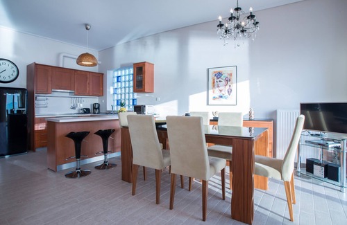 Kato Diminio Appartement | Suite Diamante face à la mer B