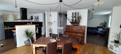 Bergen auf Ruegen Appartement | Die große Klecks mit Sauna