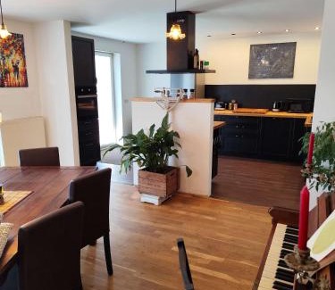 Bergen auf Ruegen Appartement | Die große Klecks mit Sauna