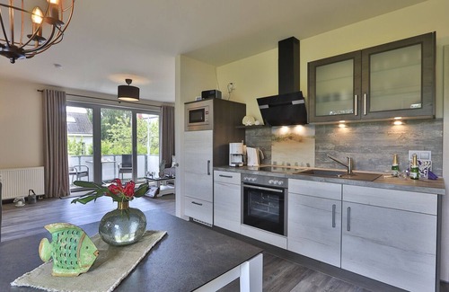 Nienhagen Appartement | Die Wunderschöne, Moderne 2 Zimmer Ferienwohnung "silberperle" mit Balkon Liegt in Strandnähe