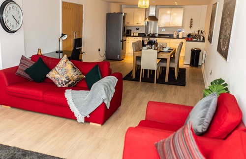 Bordesley Appartement | Digbeth 2-Bed Apt, Sleeps 6, Groups & Contractors