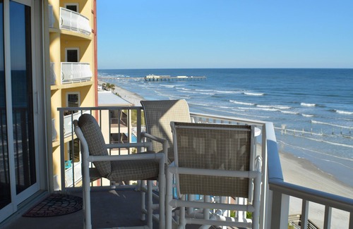 Daytona Beach Shores Copropriété | Direct Oceanfront Luxury Condo - Récemment mis à jour, * No-Drive Beach - Géré par le propriétaire