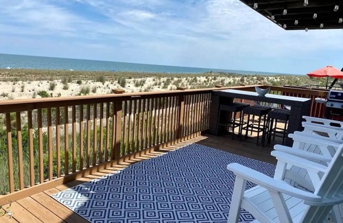 South Bethany Maison | DIRECT OCEANFRONT House, interior renovation 2022; VERY RARELY RENTEDor occupied