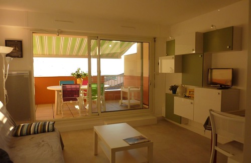 Capbreton Appartement | <--DIRECT sur cette PLAGE, lumineux; VUE MER. T2*****42m2+TERRASSE+garage WIFI