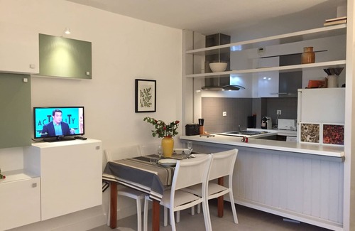 Capbreton Appartement | <--DIRECT sur cette PLAGE, lumineux; VUE MER. T2*****42m2+TERRASSE+garage WIFI