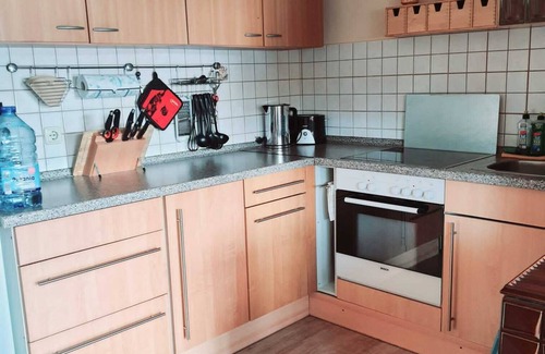 Neukloster Maison | situation mer directe avec bateau, animaux acceptés, terrasse ensoleillée, non-fumeurs