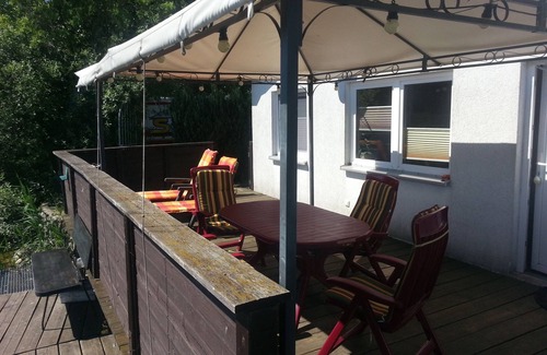Neukloster Maison | situation mer directe avec bateau, animaux acceptés, terrasse ensoleillée, non-fumeurs