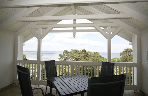 Binz Appartement | Directly on the beach promenade, balcony with sea view - Aparthotel Ostsee FeWo 35