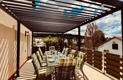 Rixfeld Maison | Directly on the Vulkanradweg Spacious Holiday Home Taufstein 1 to 6 People