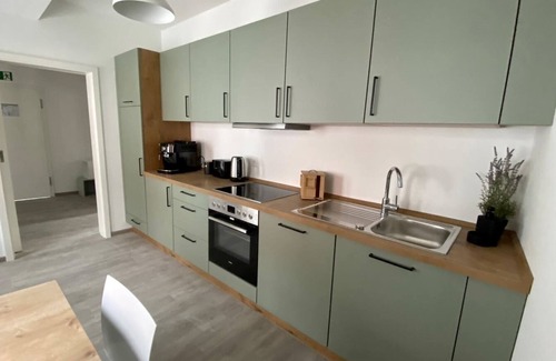 Eisenach Appartement | zehn-Appartement-Vue ville-Salle de bain privée séparée