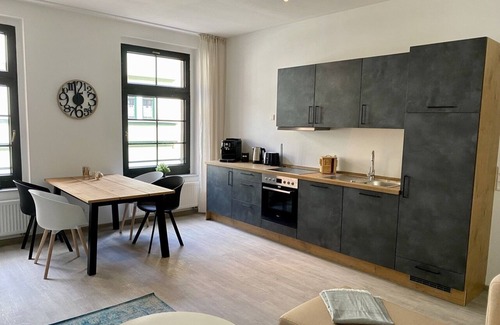 Eisenach Appartement | zwei-Appartement-Vue ville-Salle de bain privée séparée