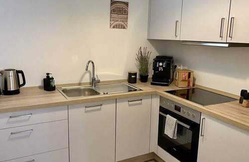 Eisenach Appartement | neun-Appartement-Vue ville-Salle de bain privée séparée