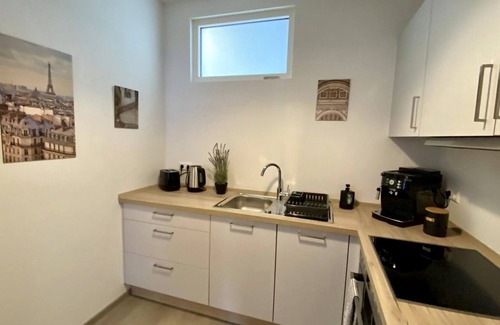 Eisenach Appartement | neun-Appartement-Vue ville-Salle de bain privée séparée