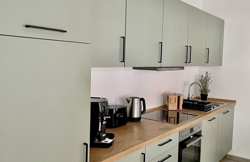 Eisenach Appartement | sieben-Appartement-Vue ville-Salle de bain privée séparée