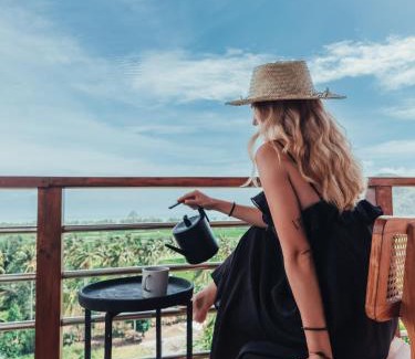 Selong Belanak Station Balnéaire | Disini Lombok ECO Sky House with Sea view