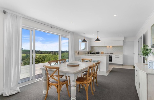 Mangawhai Maison | The Langs - With stunning views, expansive entertaining areas inside and out and an unparalleled location once you are here you won't want to leave. Grab you friends and family or organise your corporate get together at this luxury beach-side retreat