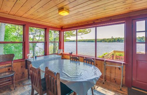 Dedham Maison | Dock, Beach, Views Rustic Green Lake Cottage