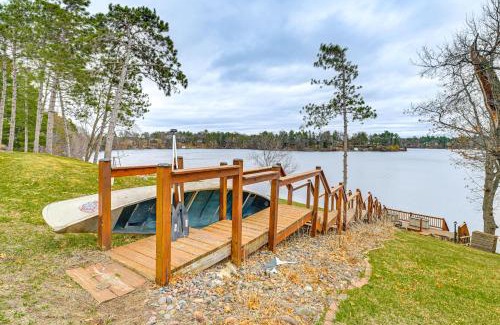 Lake Wissota Appartement | Dock, Deck and View Lakefront Chippewa Falls Studio