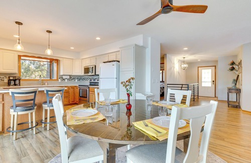Wabasha Maison | Dock & Views: Waterfront Home in Wabasha!