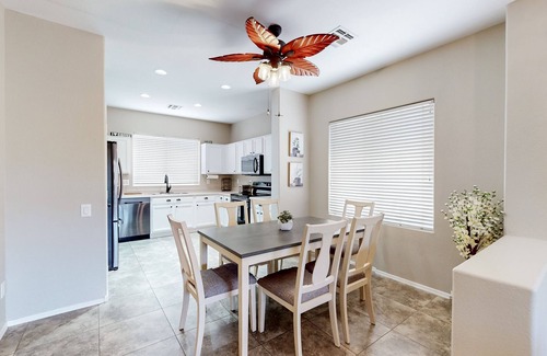 Gold Canyon Maison | Dog-friendly home with private heated pool, enclosed backyard, patio, grill, W/D