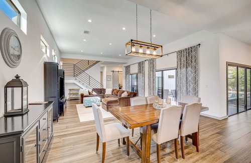Hudson Bend Maison | Dog-friendly home with pool, grill, central AC, & Washer/Dryer