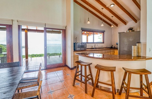 La Cruz Maison | Luxury retreat w/ uninterrupted sea views, perfect location, & covered terrace!