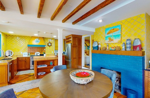 Historic District Maison | Dog-friendly riverfront home with dock, 2 balconies, waterside patio, & grill