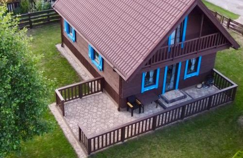 Woryty Chalet De Ski | Dom letniskowy ogród jezioro las Warmińsko Mazurskie