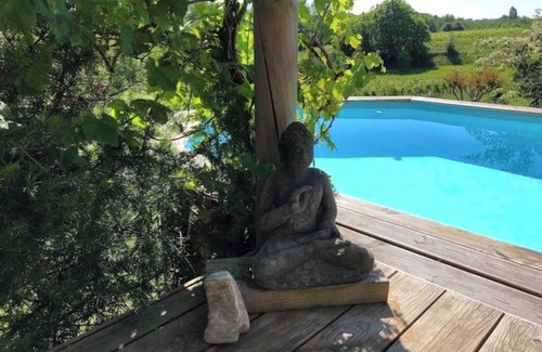 Mombrier Maison | Domaine Charruaud Maison Calypso Piscine privée