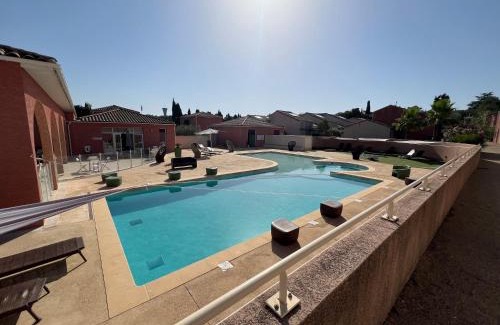 Saint-Christol Maison | Domaine de Bacchus-Villa Occitane-Climatisée 4 couchages