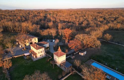 Septfonds Maison | Domaine de Fangal, Pgeonnier 2p, maison 8p - piscine 25m - gîtes climatisés