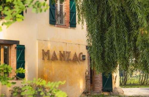 Castex Maison | Domaine de Manzac (piscine, studio de yoga, vue exceptionnelle, climatisation)