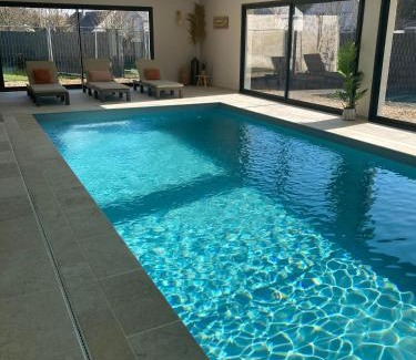 Coucy-le-Chateau-Auffrique Lit Et Petit-Déjeuner | Domaine du lion rouge Piscine et Spa