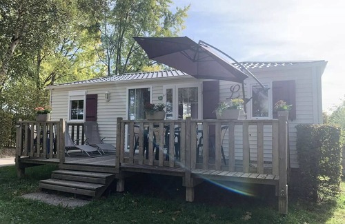 Vosges Maison | Camping du Lac de Bouzey**** - Mobil home Standing Residentiel Sumba 3 pièces 6 personnes
