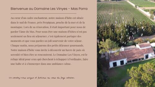 Canohes Lit Et Petit-Déjeuner | DOMAINE LES VINYES
